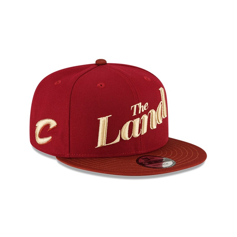 Cleveland Cavaliers New Era NBA 24 City Edition 9FIFTY Snapback Hat