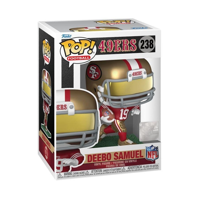 Deebo Samuel San Francisco 49ers Funko NFL Pop Vinyl 3.75″ Figure – Red