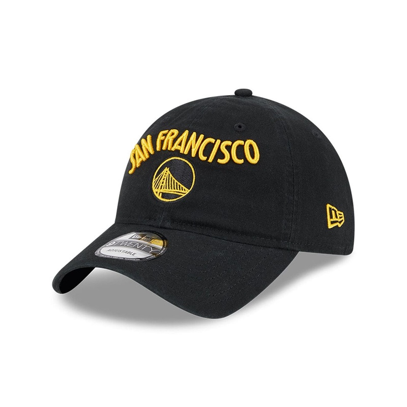 Golden State Warriors New Era NBA 24 City Edition 9TWENTY Strapback Hat