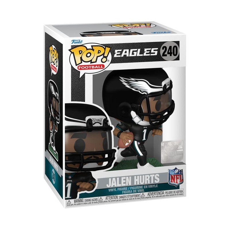 Jalen Hurts Philadelphia Eagles Funko NFL Pop Vinyl 3.75″ Figure – Black