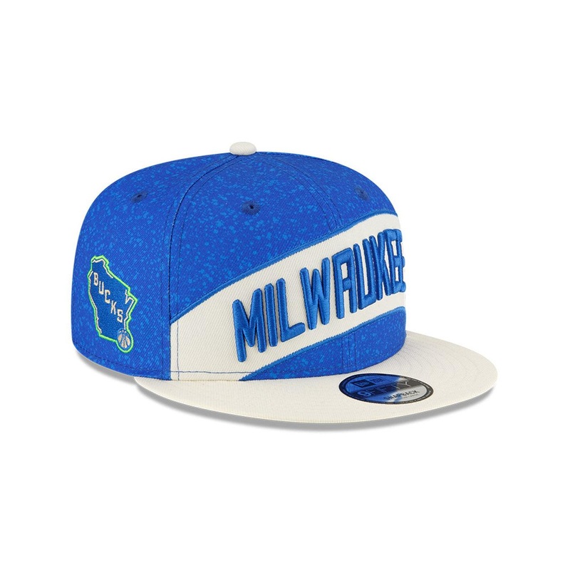 Milwaukee Bucks New Era NBA 24 City Edition 9FIFTY Snapback Hat