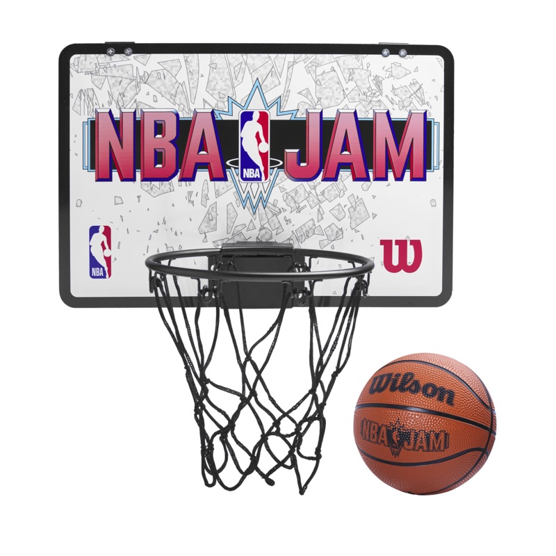NBA Jam Wilson Mini Hoop Backboard Set w/Stickers