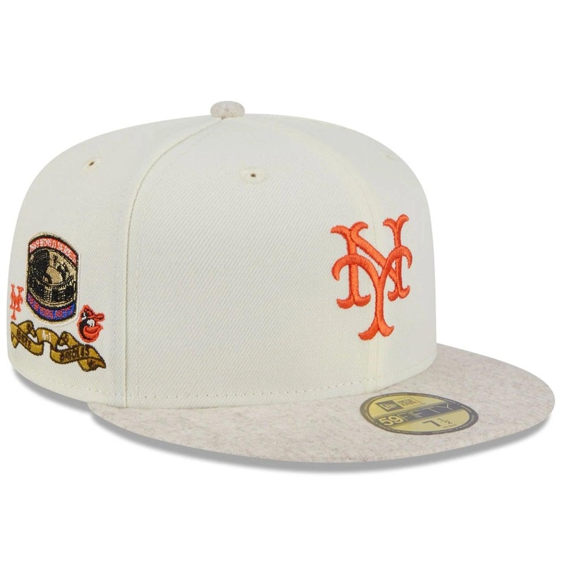 New York Mets New Era MLB Match-Up 59FIFTY Fitted Hat – Chrome