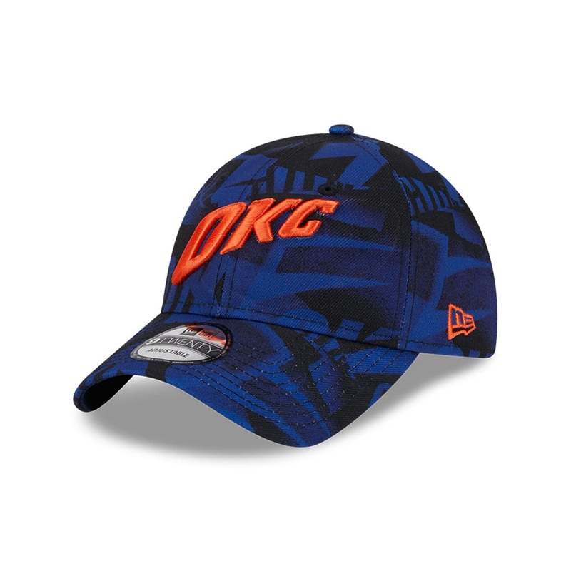 Oklahoma City Thunder New Era NBA 24 City Edition 9TWENTY Strapback Hat