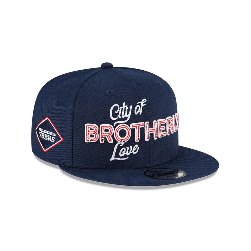 Philadelphia 76ers New Era NBA 24 City Edition 9FIFTY Snapback Hat