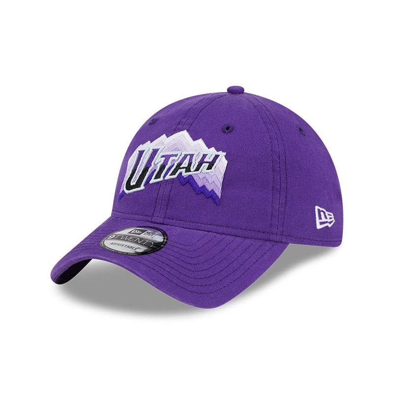 Utah Jazz New Era NBA 24 City Edition 9TWENTY Strapback Hat