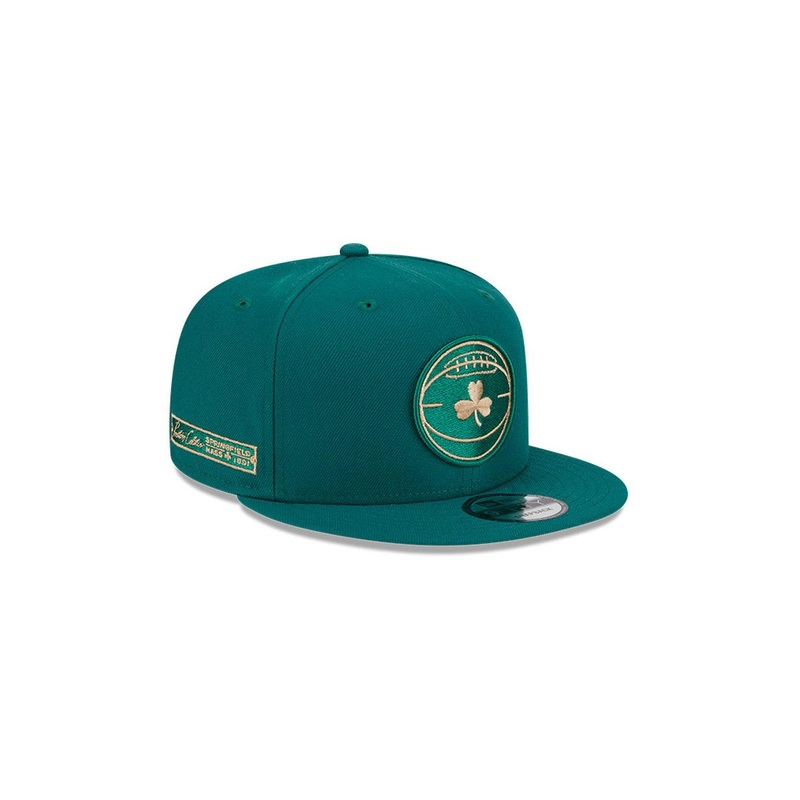 Youths Boston Celtics New Era NBA 24 City Edition ALT 9FIFTY Snapback Hat