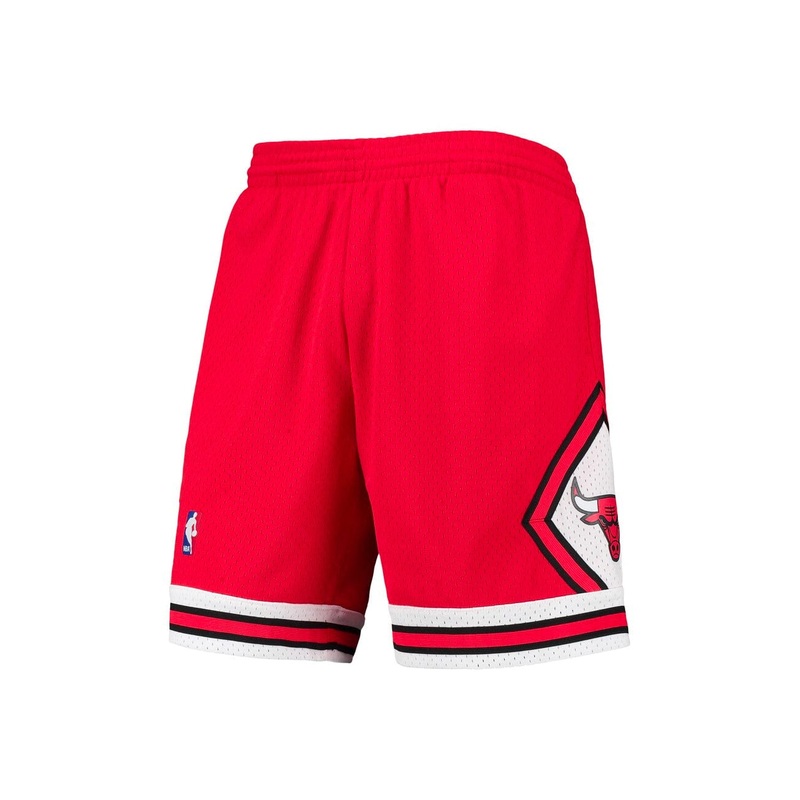Youths Chicago Bulls Mitchell & Ness NBA Swingman Shorts – Red