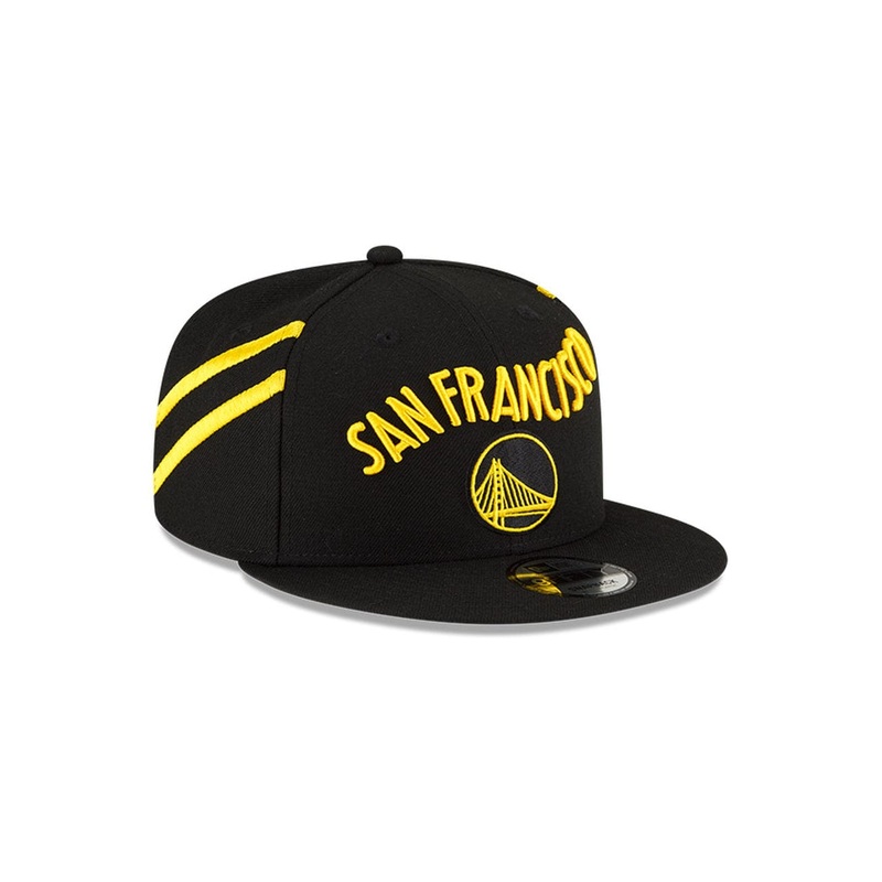Youths Golden State Warriors New Era NBA 24 City Edition 9FIFTY Snapback Hat