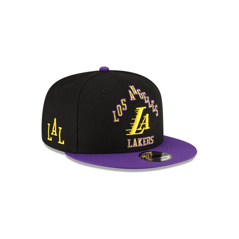 Youths Los Angeles Lakers New Era NBA 24 City Edition 9FIFTY Snapback Hat