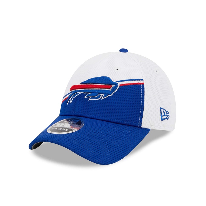 Buffalo Bills New Era NFL 23 Sideline 9FORTY Stretch-Snap Hat – White