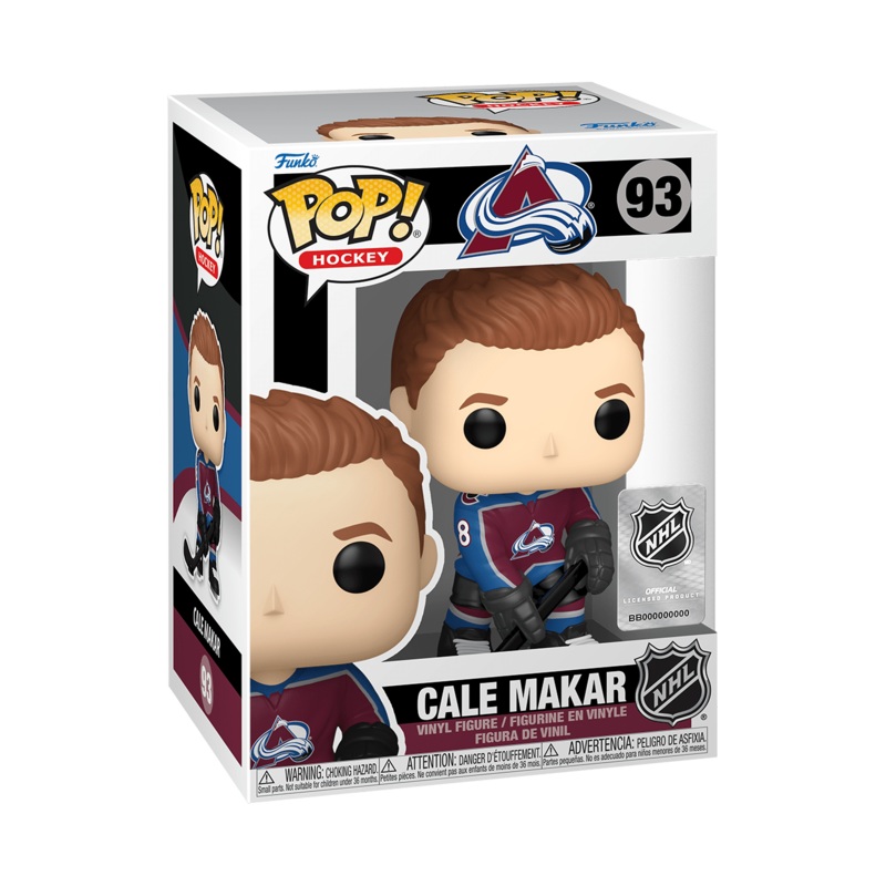 Cale Makar Colorado Avalanche Funko NHL Pop Vinyl Figure