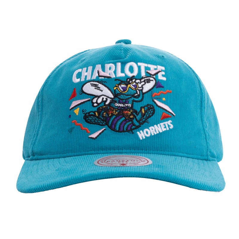 Charlotte Hornets Mitchell & Ness NBA Suns Out Deadstock Snapback Hat – Teal