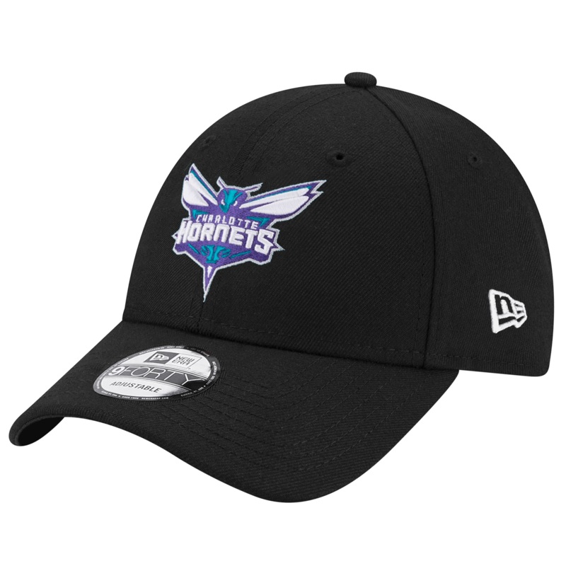 Charlotte Hornets New Era NBA Team 9FORTY Snapback Hat – Black