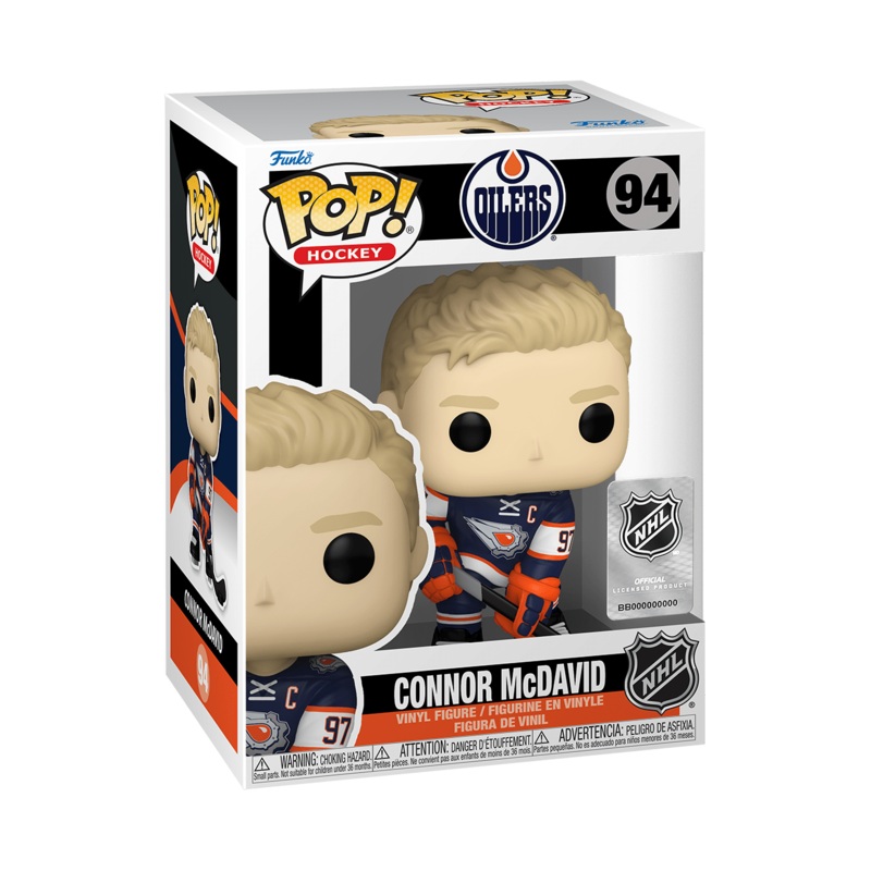 Connor McDavid Edmonton Oilers Funko NHL Pop Vinyl Figure – 94