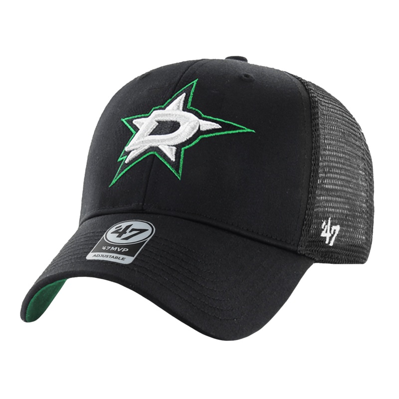 Dallas Stars ’47 NHL Branson MVP Trucker Snapback Hat – Black