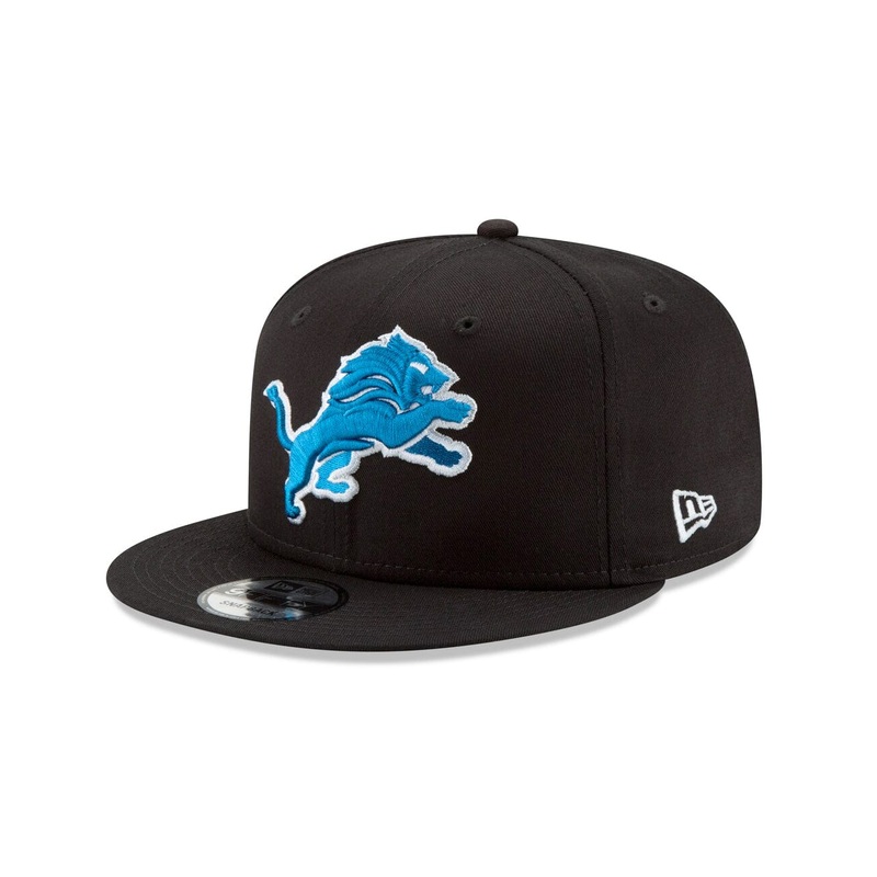 Detroit Lions New Era NFL Team 9FIFTY Snapback Hat – Black