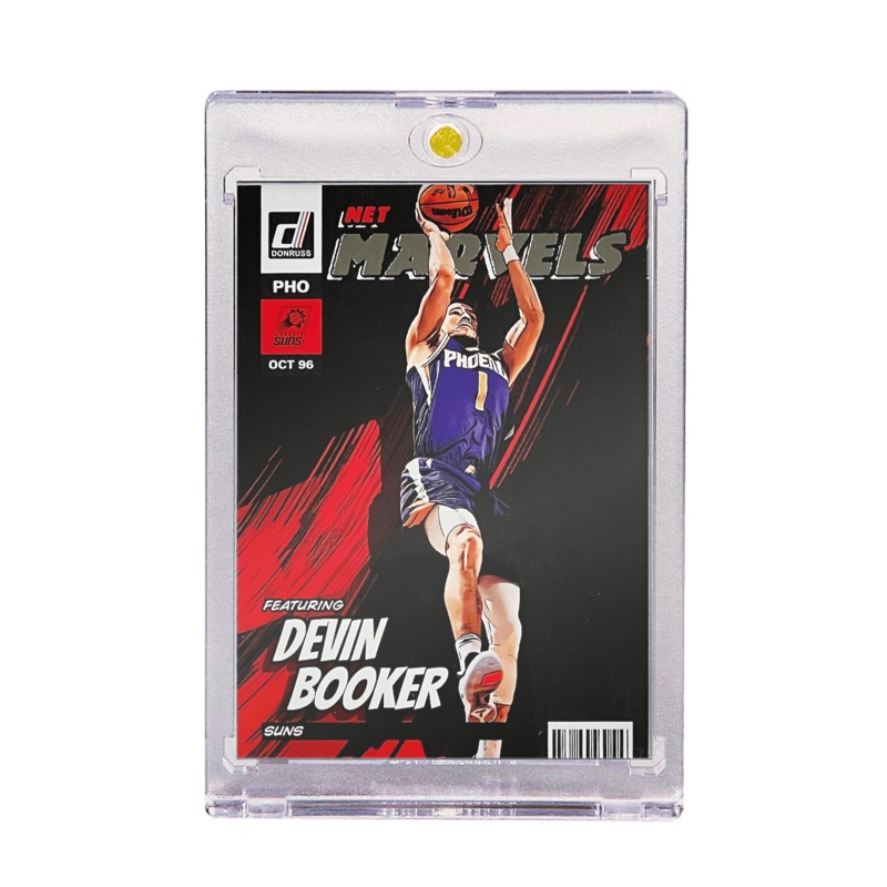 Devin Booker Phoenix Suns Panini NBA Donruss Net Marvels Card