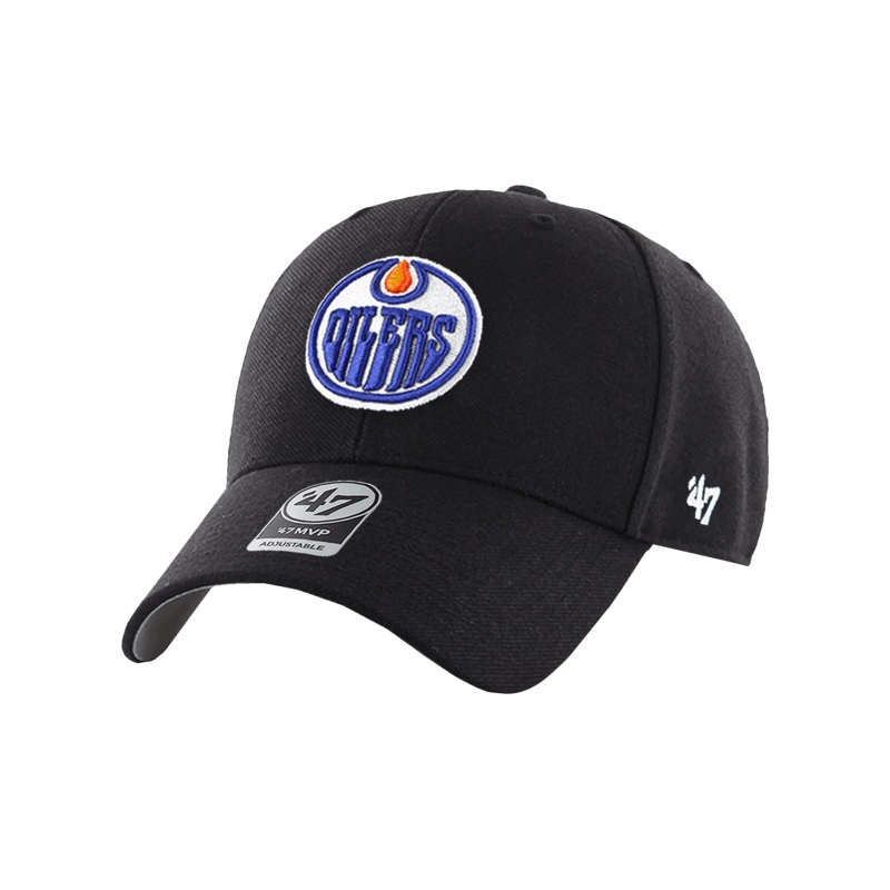 Edmonton Oilers ’47 NHL Team MVP Adjustable Hat – Black
