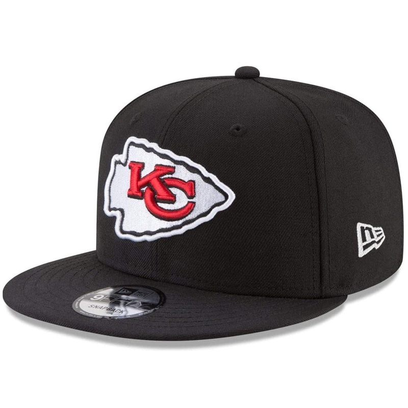 Kansas City Chiefs New Era NFL Team 9FIFTY Snapback Hat – Black