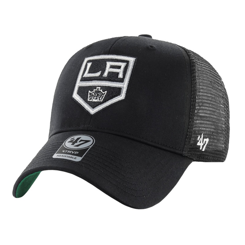 Los Angeles Kings ’47 NHL Branson MVP Trucker Snapback Hat – Black