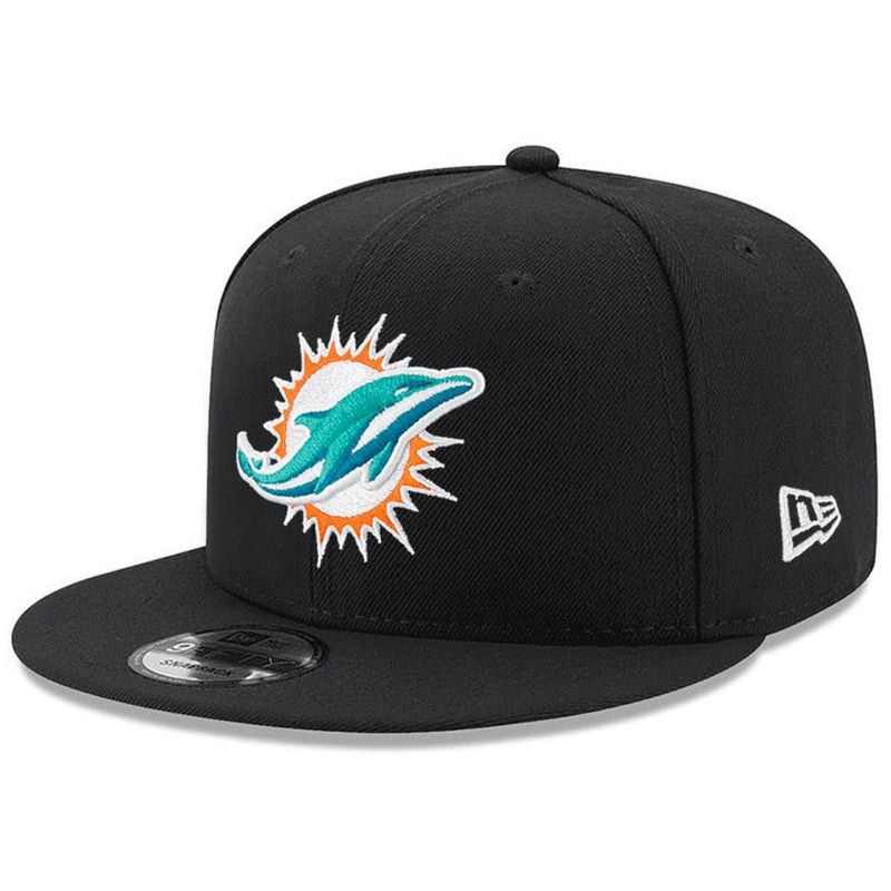Miami Dolphins New Era NFL Team 9FIFTY Snapback Hat – Black