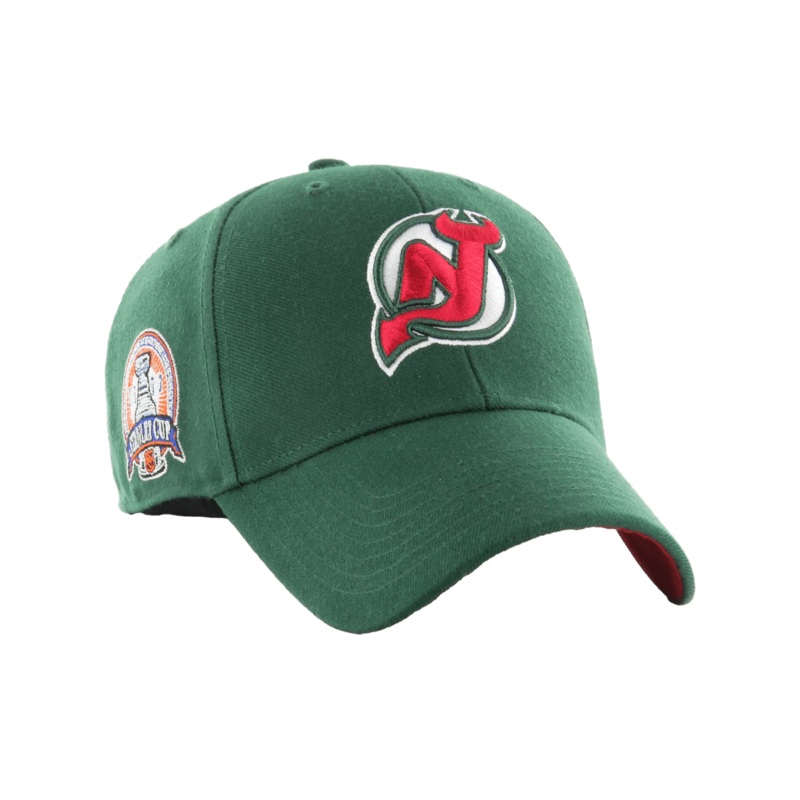 New Jersey Devils ’47 NHL Patch Sure Shot ’47 MVP Snapback Hat – Green