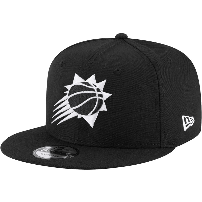 Phoenix Suns New Era NBA Black & White 9FIFTY Snapback Hat