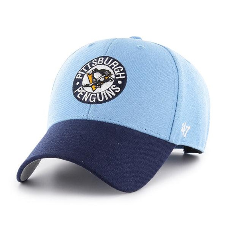 Pittsburgh Penguins ’47 NHL Vintage MVP Adjustable Hat – Blue