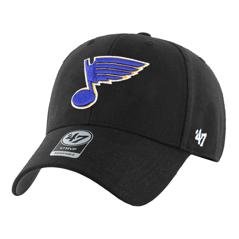 St Louis Blues ’47 NHL Team MVP Adjustable Hat – Black