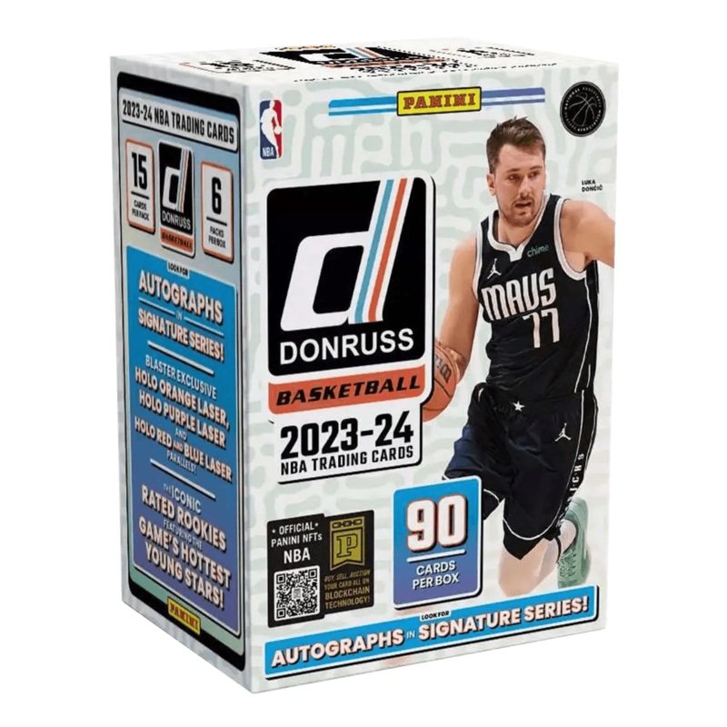 2023-24 NBA Panini Donruss Basketball Trading Card Blaster Box