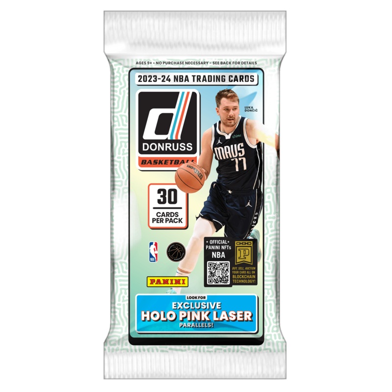 2023-24 NBA Panini Donruss Basketball Trading Card Value Pack