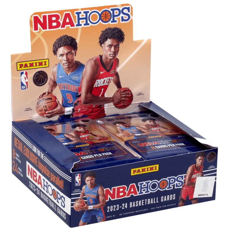 2023-24 NBA Panini Hoops Basketball Trading Card Retail Box