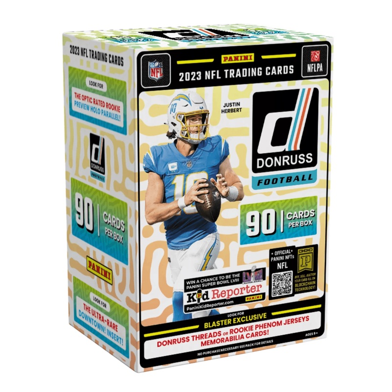 2023 Panini NFL Donruss Football Trading Card Blaster Box