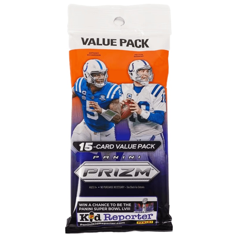 2023 Panini NFL Prizm Football Trading Card Value Pack
