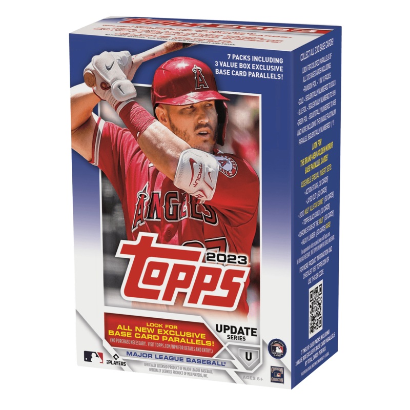 2023 Topps MLB Update Series Baseball Trading Card Blaster Box