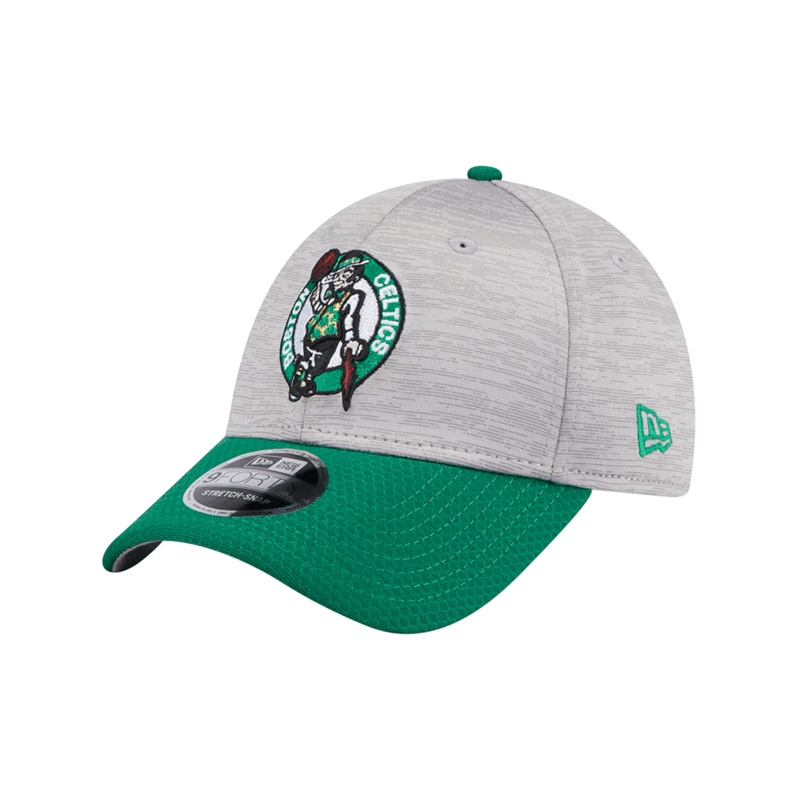 Boston Celtics New Era NBA Team Active Digi-Tech 9FORTY Snapback Hat – Graphite Grey