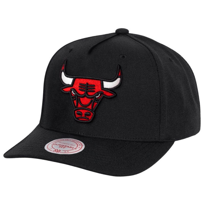 Chicago Bulls Mitchell & Ness NBA Team MVP Snapback Hat – Black