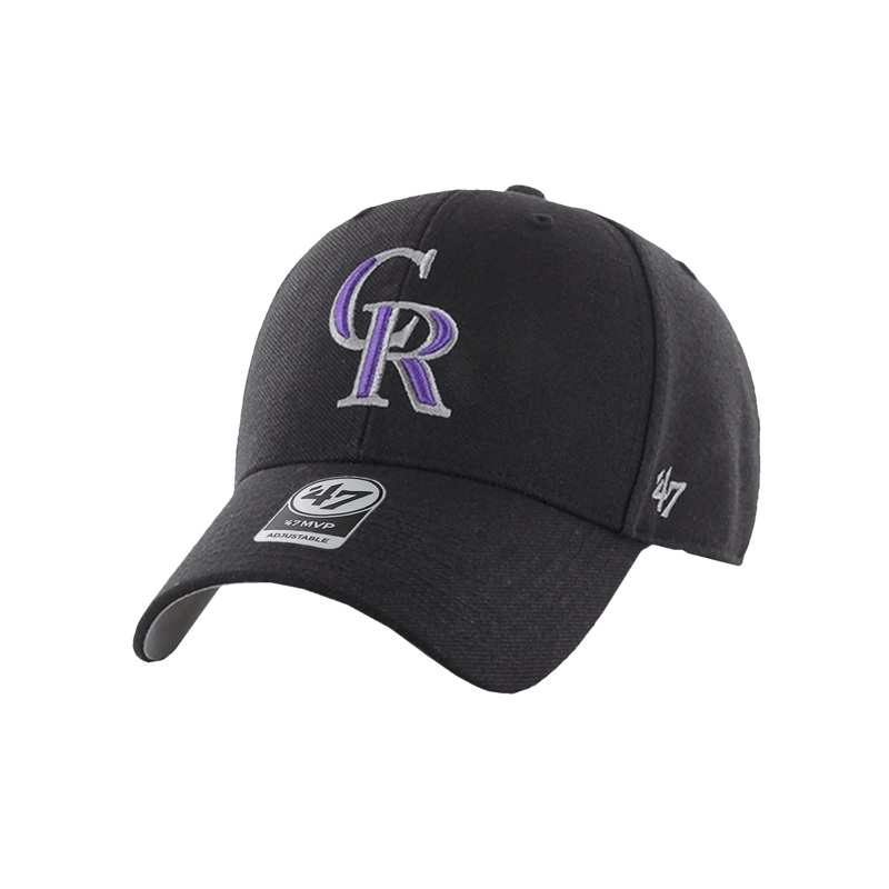 Colorado Rockies ’47 MLB Team MVP Hat – Black