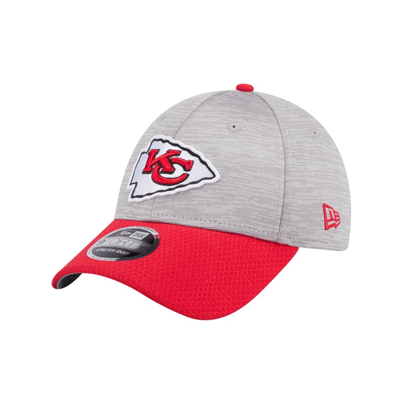Kansas City Chiefs New Era NFL Team Active Digi-Tech 9FORTY Snapback Hat – Graphite Grey