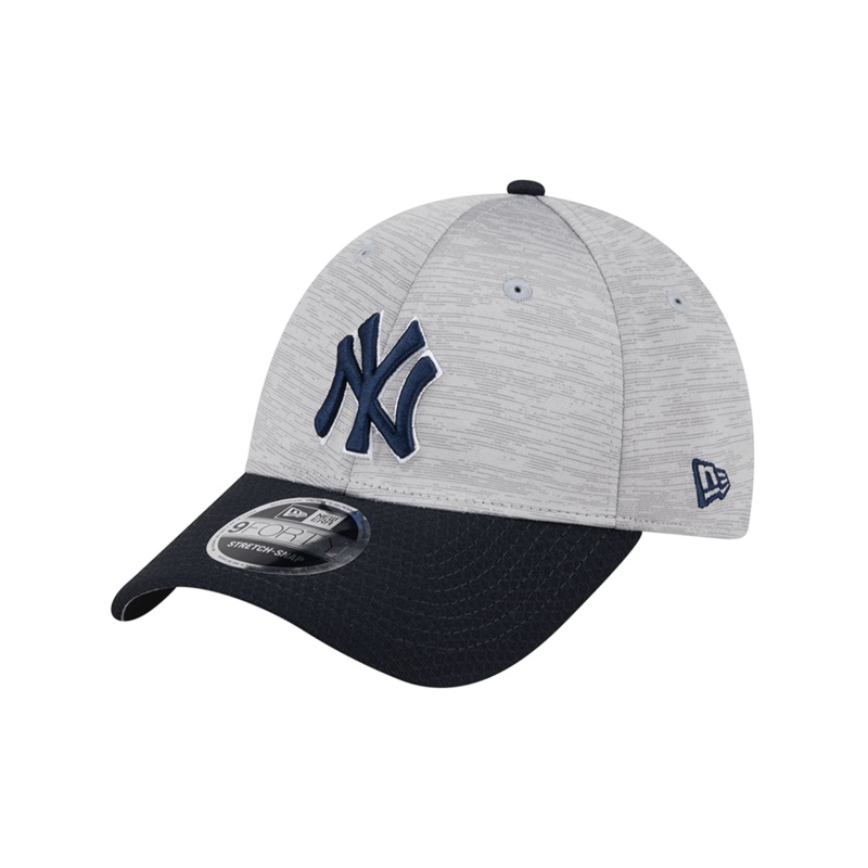 New York Yankees New Era MLB Team Active Digi-Tech 9FORTY Snapback Hat – Graphite Grey