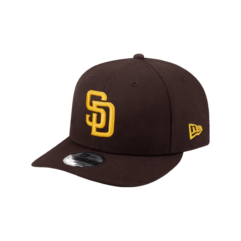 San Diego Padres New Era MLB Team 9FIFTY Pre-Curved Snapback Hat – Brown