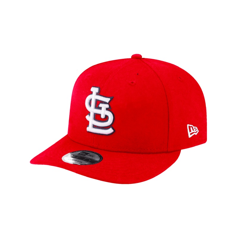 St Louis Cardinals New Era MLB Team 9FIFTY Pre-Curved Snapback Hat – Red