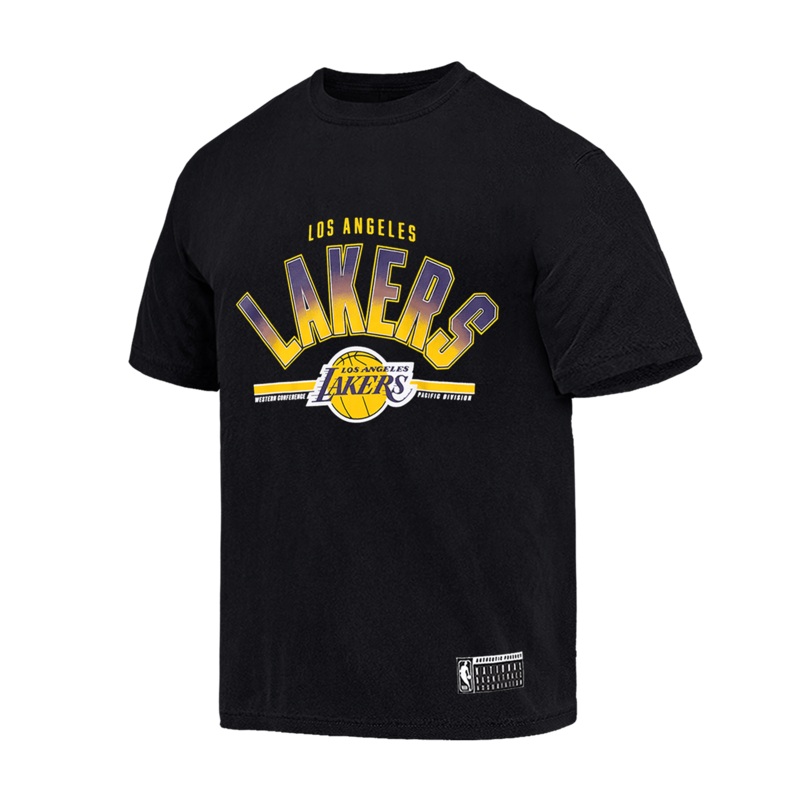 Youths Los Angeles Lakers NBA Essentials Jacksonville Vintage T-Shirt – Black