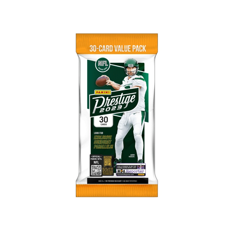 2023 Panini NFL Prestige Football Trading Card Value Fat Pack