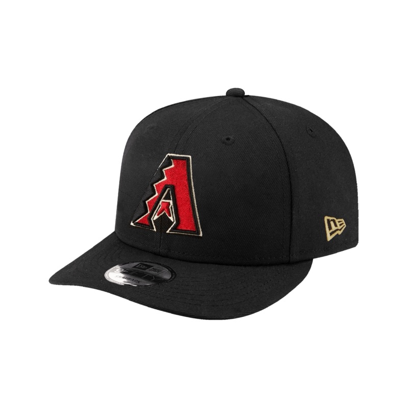 Arizona Diamondbacks New Era MLB Team 9FIFTY Pre-Curved Snapback Hat – Black