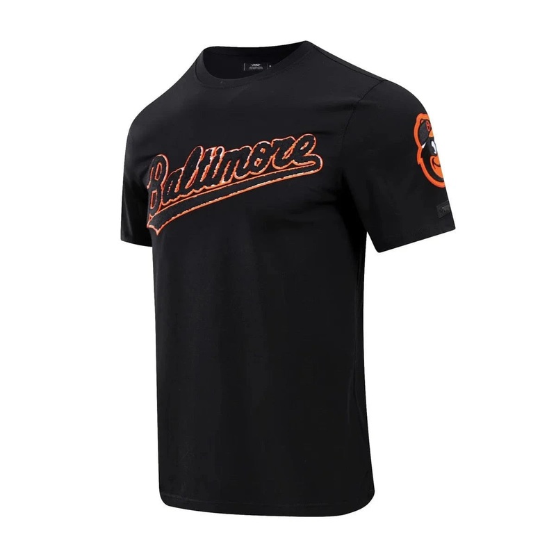 Baltimore Orioles Pro Standard MLB Classic Chenille T-Shirt – Black