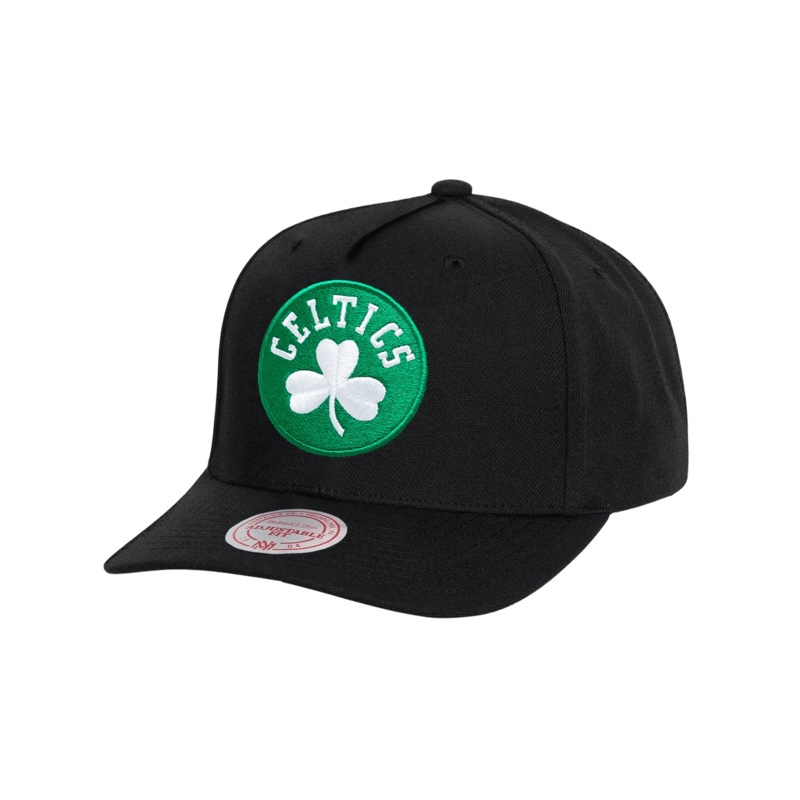 Boston Celtics Mitchell & Ness NBA Team MVP Snapback Hat – Black