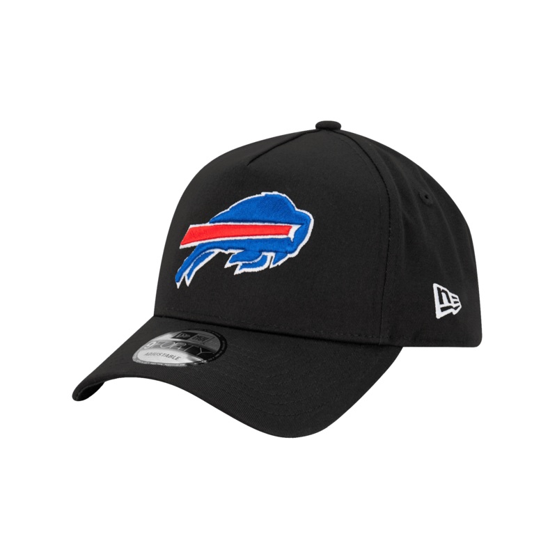 Buffalo Bills New Era NFL Team 9FORTY A-Frame Snapback Hat – Black