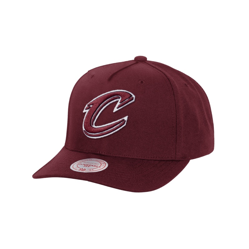 Cleveland Cavaliers Mitchell & Ness NBA Tonal MVP Snapback Hat – Burgundy